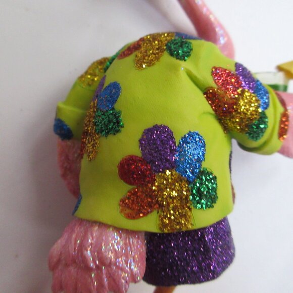 December Diamonds 2003 FELIPA & FELIPE THE FLAMINGO Christmas Ornaments - Picture 13 of 16